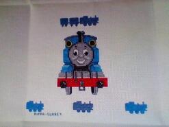 Cross stitch square for Riley K's quilt