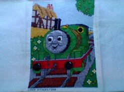 Cross stitch square for Riley K's quilt