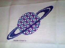 Cross stitch square for Alfie R's quilt