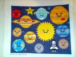 Cross stitch square for Alfie R's quilt