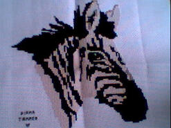 Cross stitch square for Theo H's quilt