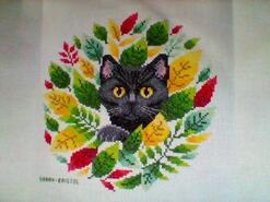 Cross stitch square for Fae's quilt