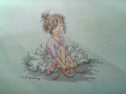Cross stitch square for Addison A's quilt