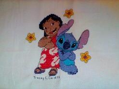 Cross stitch square for Addison A's quilt