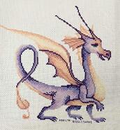 Cross stitch square for Ethan E's quilt
