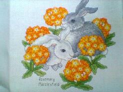 Cross stitch square for George A's quilt