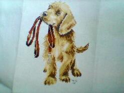 Cross stitch square for George A's quilt
