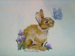 Cross stitch square for George A's quilt