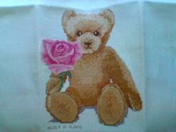 Cross stitch square for Bray S's quilt