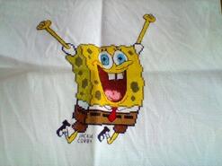 Cross stitch square for Alesha S's quilt