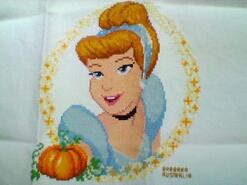 Cross stitch square for Millie G's quilt