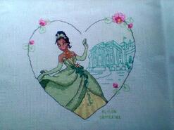 Cross stitch square for Millie G's quilt