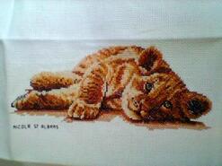 Cross stitch square for Felicity A's quilt