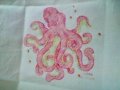Cross stitch square for Brody W's quilt