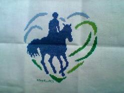 Cross stitch square for Shaylene B's quilt
