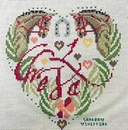 Cross stitch square for Shaylene B's quilt