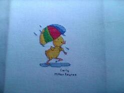 Cross stitch square for Jax P's quilt