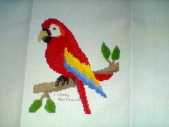 Cross stitch square for Elijah S's quilt