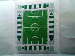 Cross stitch square for Luke D's quilt