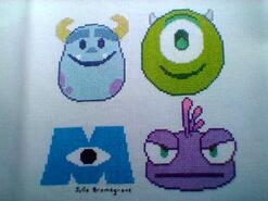 Cross stitch square for Riley P's quilt