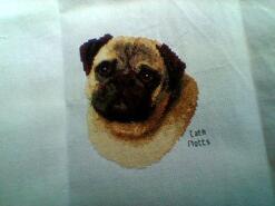 Cross stitch square