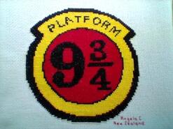 Cross stitch square for Kahlan N's quilt