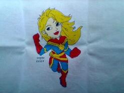 Cross stitch square for Joshua N's quilt