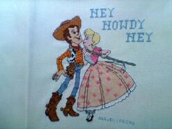 Cross stitch square for Braydan D's quilt