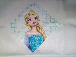 Cross stitch square for Husna A's quilt