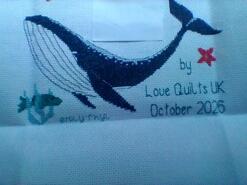Cross stitch square for J K's quilt