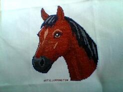 Cross stitch square