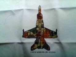 Cross stitch square