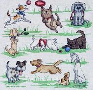 Cross stitch square for Anaya K's quilt