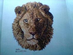 Cross stitch square for Zane's quilt