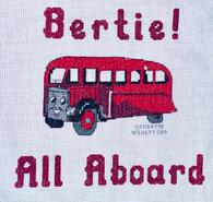 Cross stitch square for Tommy-John's quilt