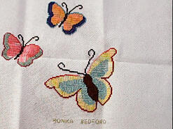 Cross stitch square for Ava S's quilt