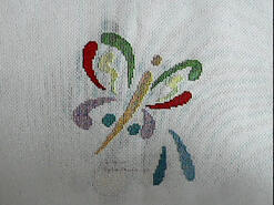 Cross stitch square for Ava S's quilt