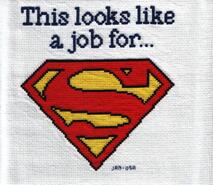 Cross stitch square for Joe B's quilt