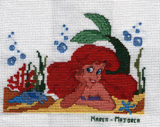Cross stitch square for Lillie-Mae L's quilt