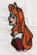 Cross stitch square for Lillie-Mae L's quilt