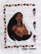 Cross stitch square for Lillie-Mae L's quilt