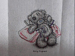 Cross stitch square for Emily T's quilt