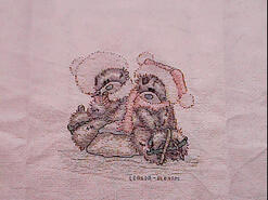 Cross stitch square for Emily T's quilt