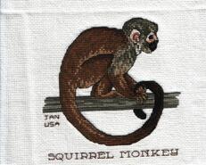 Cross stitch square for Alan S's quilt