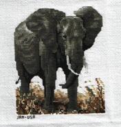 Cross stitch square for Alan S's quilt