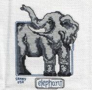 Cross stitch square for Alan S's quilt