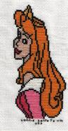 Cross stitch square for Eleanor G's quilt