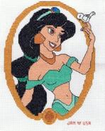 Cross stitch square for Eleanor G's quilt