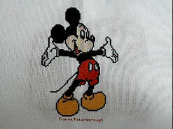 Cross stitch square for Owen T's quilt