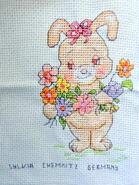 Cross stitch square for Freya P's quilt